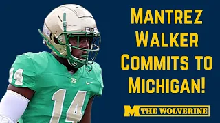 Michigan Football Lands Mantrez Walker! | Recruiting | The Wolverine | #GoBlue