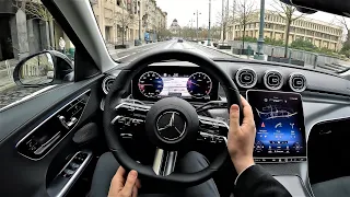 2022 Mercedes-Benz C200 [AMG pack] MHEV 204HP - POV Test Drive - LT car of the Year 2022 WINNER!