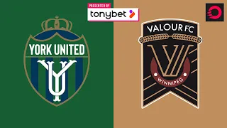 HIGHLIGHTS: York United FC vs. Valour FC (Sept. 8, 2023) | Presented by tonybet