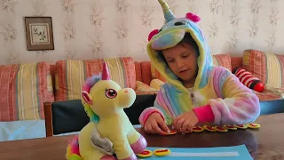 Решаем примеры с пони.My little pony 🐎🐎🦄🦄🦄