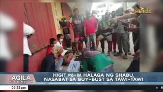 Higit P6-M halaga ng Shabu, nasabat sa buy bust operation sa Tawi-tawi