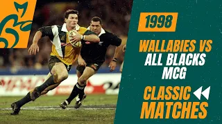 Wallabies v New Zealand | 1998 - MCG | Extended Highlights