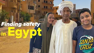 Sudan crisis: After fleeing to Egypt family struggle to makes ends meet