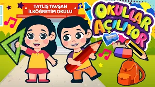 Back to the School | Funny Baby and Kid Song | Tatlış Tavşan