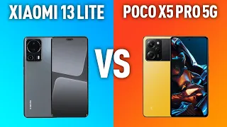 Xiaomi 13 Lite vs Xiaomi POCO X5 Pro 5G