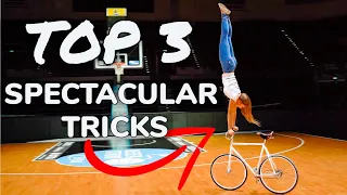 Top 3 SPECTACULAR tricks in artistic cycling 😳