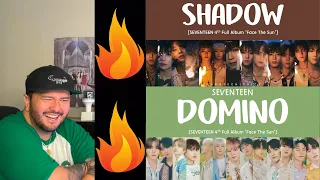 SEVENTEEN - "DOMINO" & "SHADOW" Lyric Video Reactions!