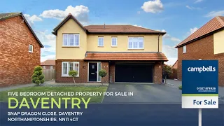 Five Bedroom Detached Property For Sale in Daventry