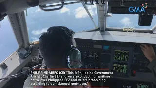 Radio challenge greets PH maritime patrol over Julian Felipe Reef | 24 Oras