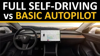 Tesla Full Self Driving vs Basic Autopilot: Is FSD Worth an Extra $8K?