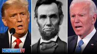 Trump compares himself to Abraham Lincoln | Presidential Debate