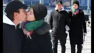 Ewan McGregor and Mary Elizabeth Winstead take a kissing break during romantic stroll through New Yo