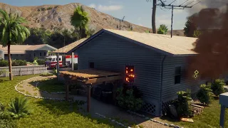House is on fire! Smoke On The Bungalow | Firefighting Simulator - The Squad