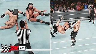 WWE 2K19 - Can Brock Lesnar Kickout of 11 Claymore Kicks?