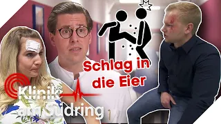 HODENSACKPRELLUNG?! 😬 Ladendiebin tritt ihm zwischen die Beine 🥺 | Klinik am Südring | SAT.1