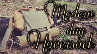 Springtime Haversack Loadout for Simple Overnight Camping Trips (Modern Gear)