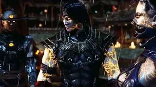 RAIDEN FIGHT vs SMOKE, LIU KANG, KUNG LAO, SINDEL & KITANA (MK10)