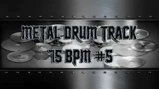 Slow Double Bass Extravaganza Metal Drum Track 75 BPM | Preset 3.0 (HD,HD)