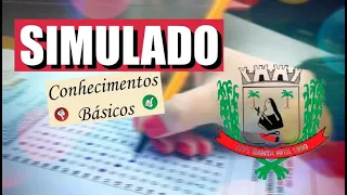 Simulado para o Concurso da Prefeitura de Santa Rita (PB) 2023