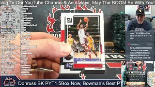 2022 23 Donruss Basketball Pick Your Team 5 Box Half Case Break 3 8 23