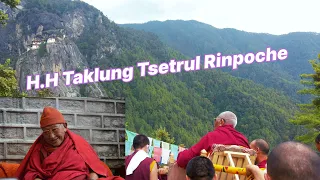 🙏 H.H Taklung Tsetrul Rinpoche🙏#dorjedrakmonastery