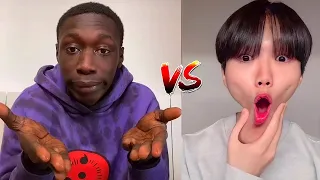 Khaby Lame Vs Ox_Zung(MAMA) Funny TikTok Battle #short #khabylame