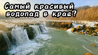 Белореченский водопад! Водопады реки Аминовка, пещеры Саксофон, Флейта, Духан | 4K