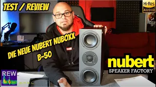 Die Neue Nubert nuBoxx B-50 Kompaktlautsprecher / Test / Review / Akustisches Multitalent