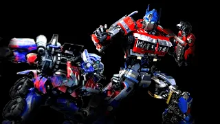 Prime Vs Prime (Stop-Motion) Transformers