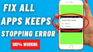 How To Fix All Apps Keeps Stopping Error On Android Phone (2022)