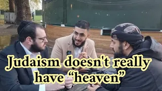 Are Muslims going to heaven according to Judaism? Ali Dawah Sheikh Mohammed &Jewish Speakers Corner