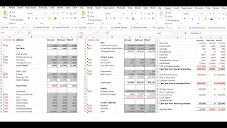 Convert monthly Trial Balances into integrated P&L, Balance Sheet and Cash Flow statements in Excel