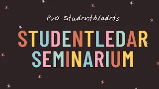 ProSTBL Studentledarseminarium