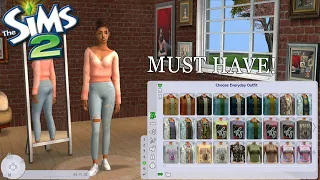 SIMS 2 MUST HAVE CC!! - 2023