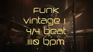 4/4 Drum Beat - 110 BPM - FUNK VINTAGE 1
