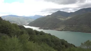 Грузия: Жинвальское водохранилище (25 августа 2015, 15:05)