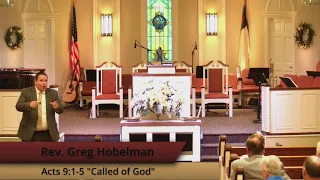 Sunday Evening Service 10/01/23 "Called of God"