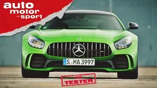 Mercedes-AMG GT R: Grün aber definitiv nicht bio!  - Die Tester | auto motor & sport