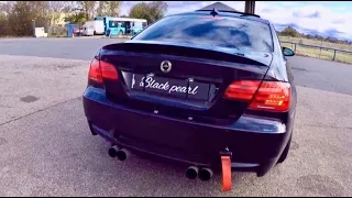 325i e92 Loud exhaust sound 🔥