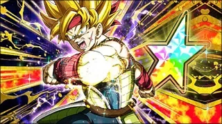 THE BEST SSJ BARDOCK! 100% RAINBOW STAR PHY SSJ BARDOCK SHOWCASE! (DBZ: Dokkan Battle)