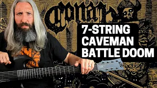 Conan Prosper on the Path 7-String Baritone Doom Metal Guitar Lesson