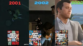 EVOLUTION OF INTRO CUTSCENE IN EVERY GTA GAME (2001-2022)