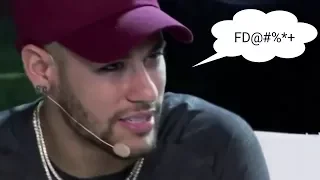 Olha o que neymar respondeu a essa reporter