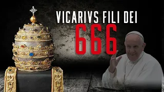 Fala sério, pastor: Vicarivs Filii Dei soma 666? Está na mitra papal?