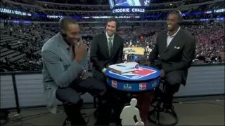 Dwight Howard does Stan Van Gundy and Charles Barkley :)