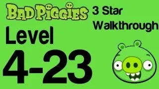 Bad Piggies 4-23 Flight in the Night Level 4-23 3 Star Walkthrough | WikiGameGuides