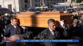 Roma, l'ultimo saluto a Sinisa Mihajlovic - La Vita in diretta - 19/12/2022