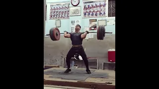 Mohamed ehab cleanandjerk of 70% weightlifting motivation #Weightlifting #cleanandjerk