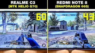 REDMI NOTE 8 vs REALME C3 🔥 - БОЛЬШОЕ СРАВНЕНИЕ В ИГРАХ! 🔥 КТО ЛУЧШЕ? FPS+НАГРЕВ! GAMING TEST