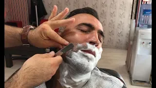 Asmr Barber Shave | Beardcut |  Face Relieving  | Thanks By Numan